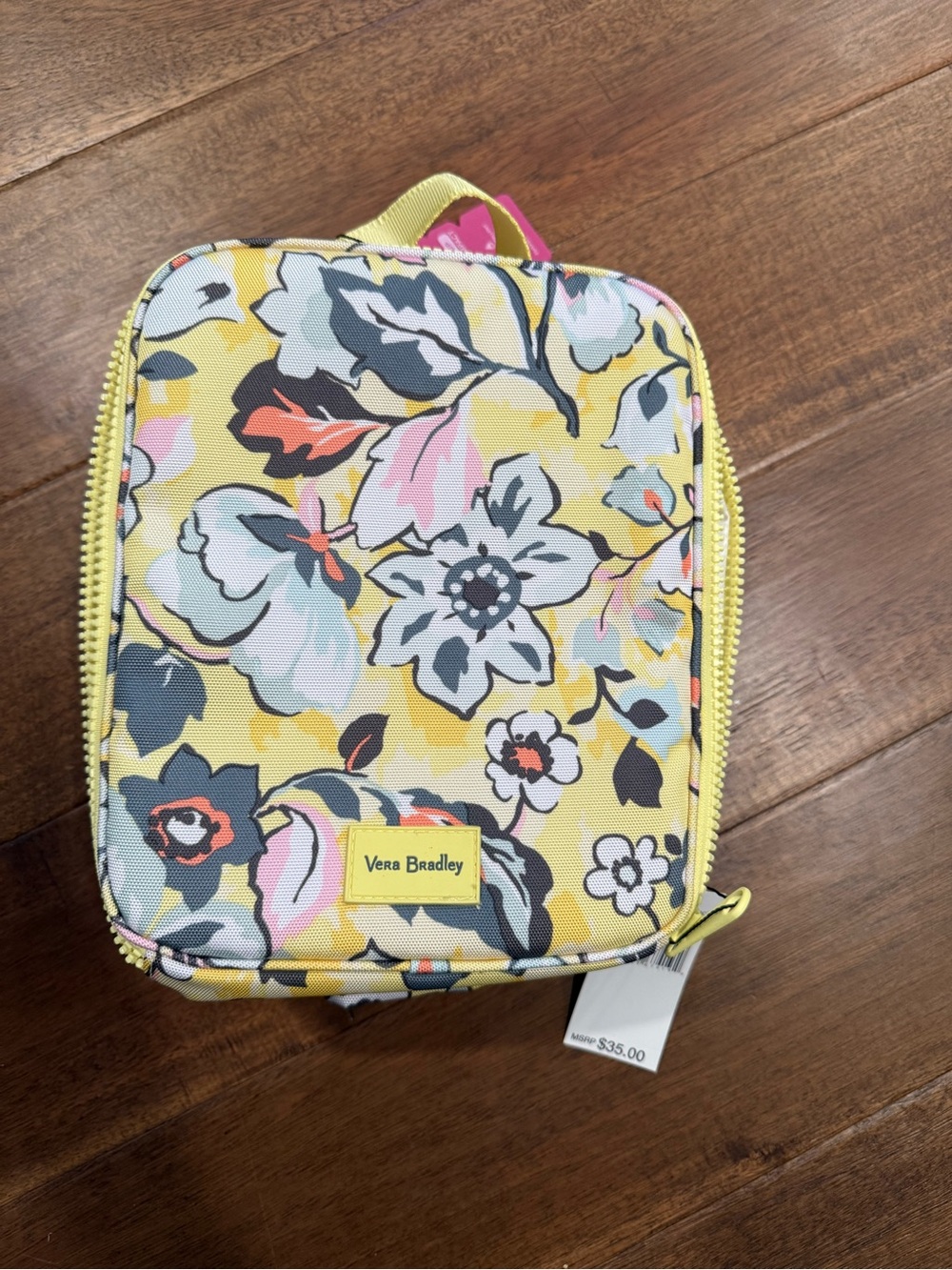 Vera Bradley Sunny Garden insulated lunchbox